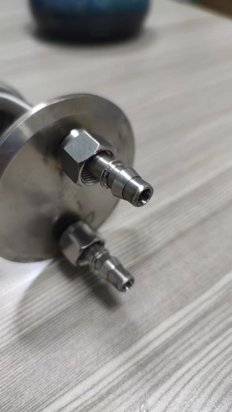 Helical tube assembly interface and end hardware