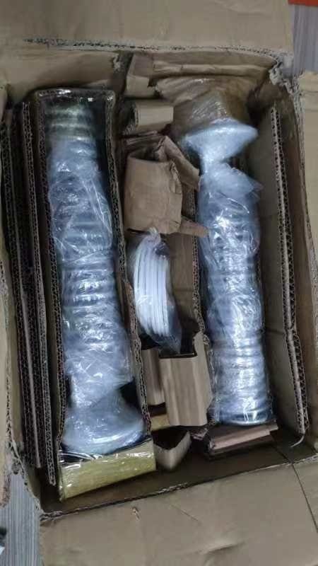 Helical tube assembly interface and end hardware
